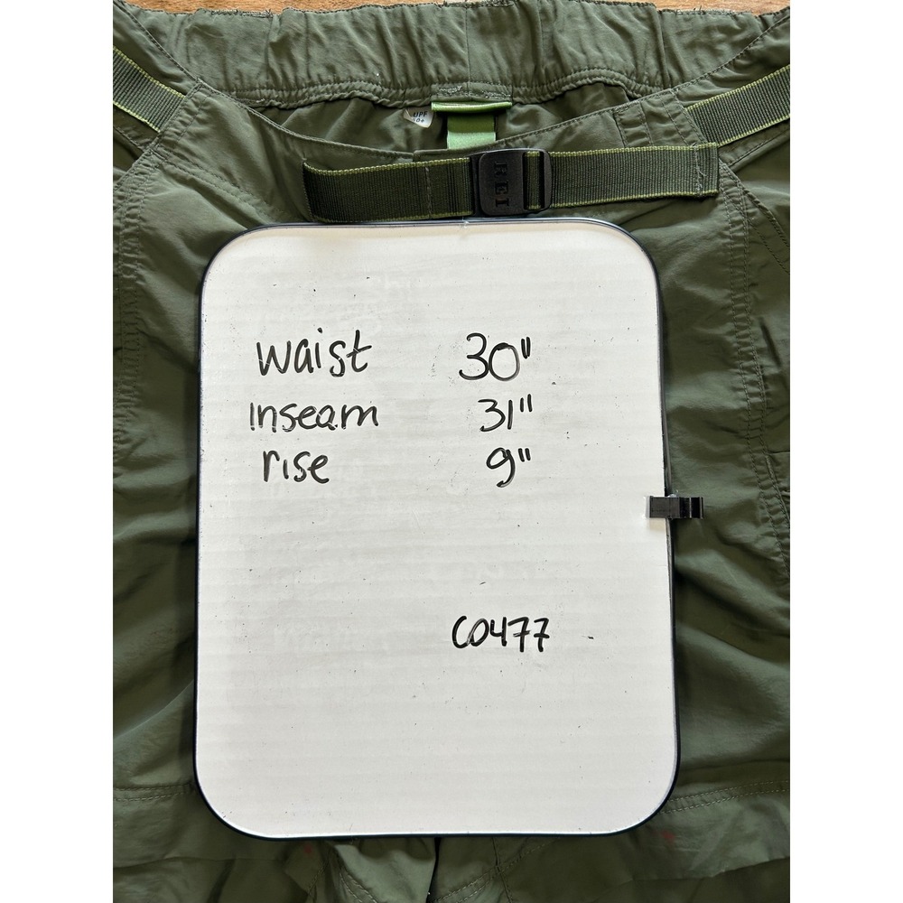Olive Green Women's Convertible Pants - Picture 3 of 11